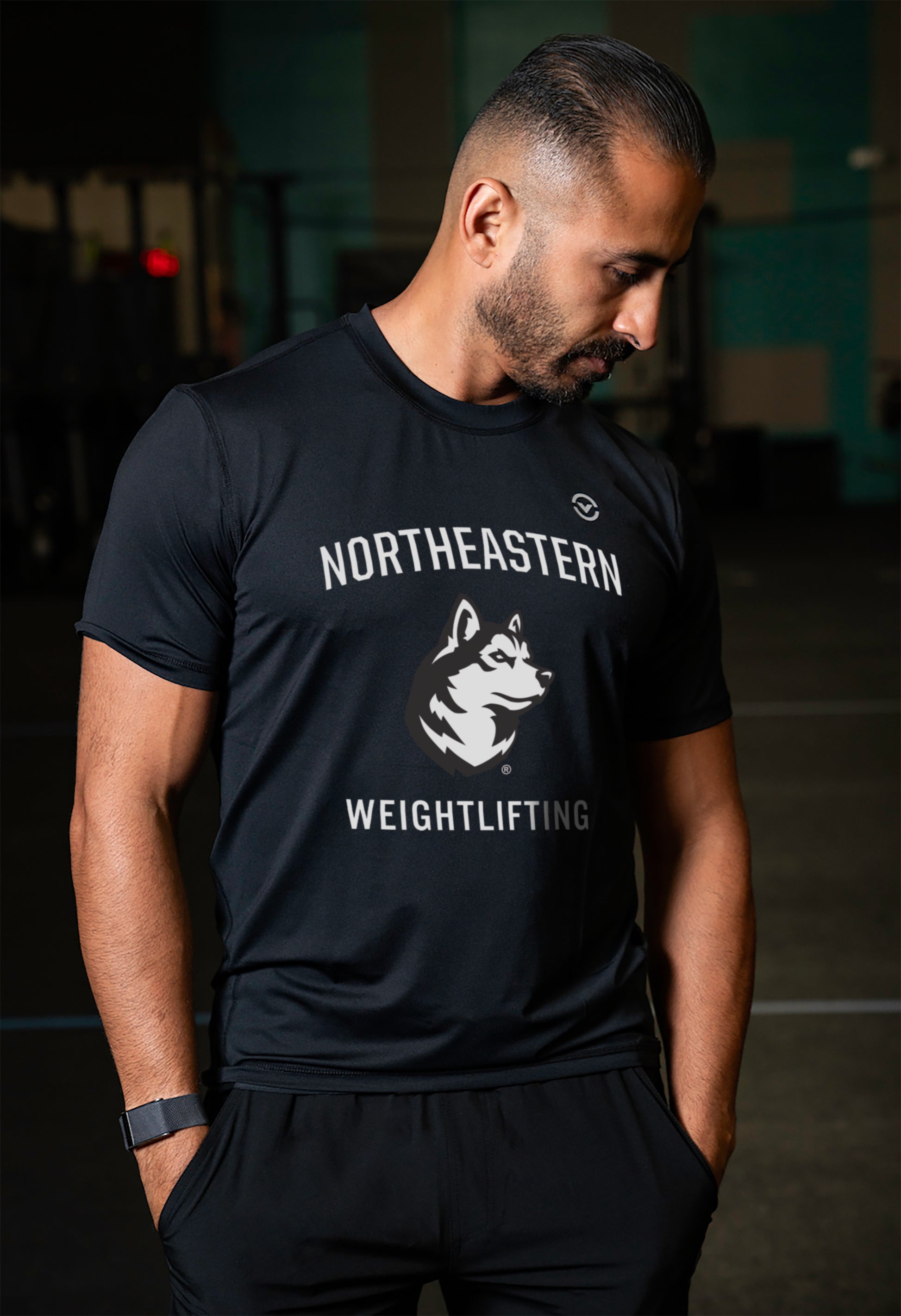 Northeastern University Compete Short Sleeve