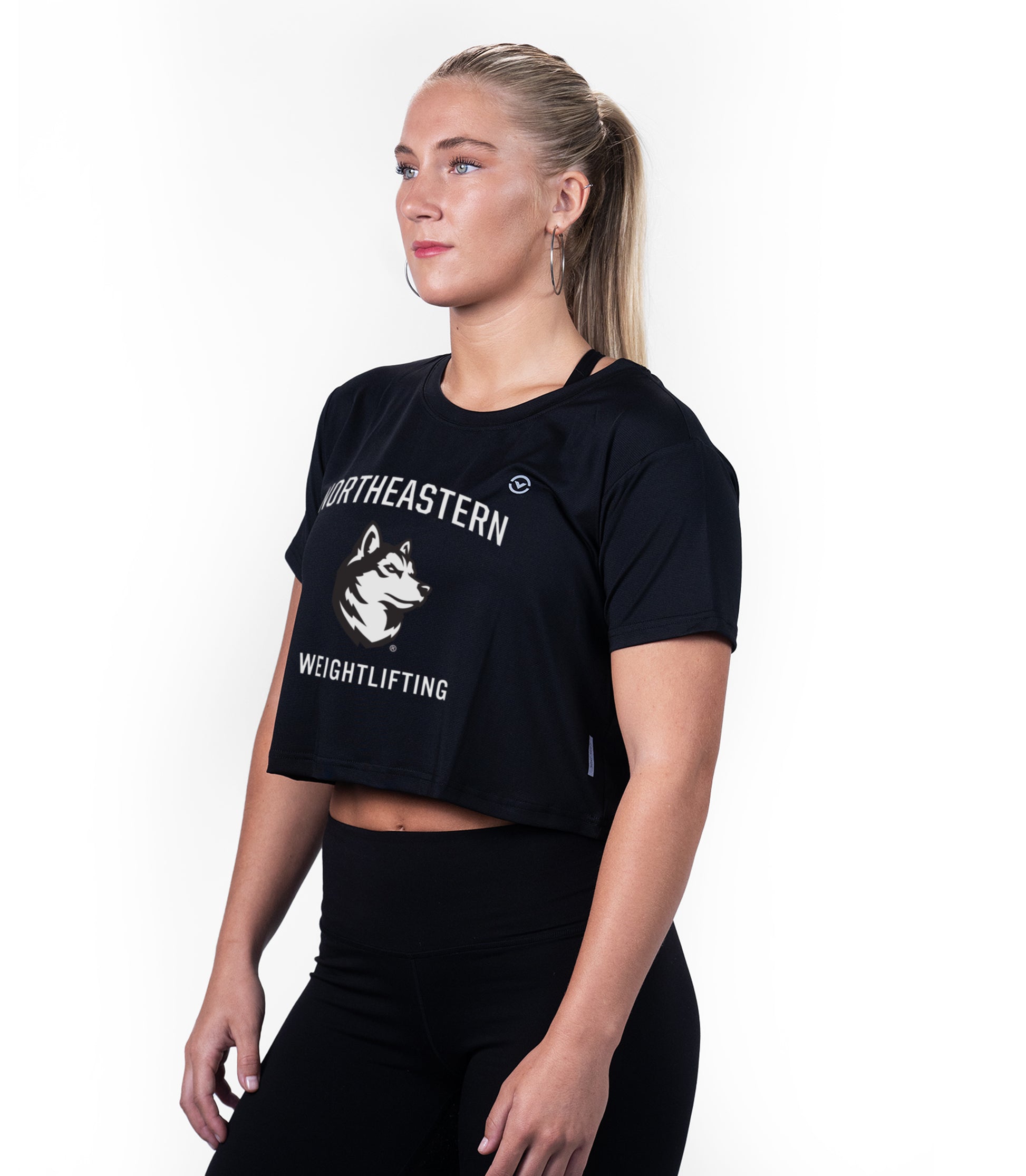 Northeastern University Mount Crop Tee