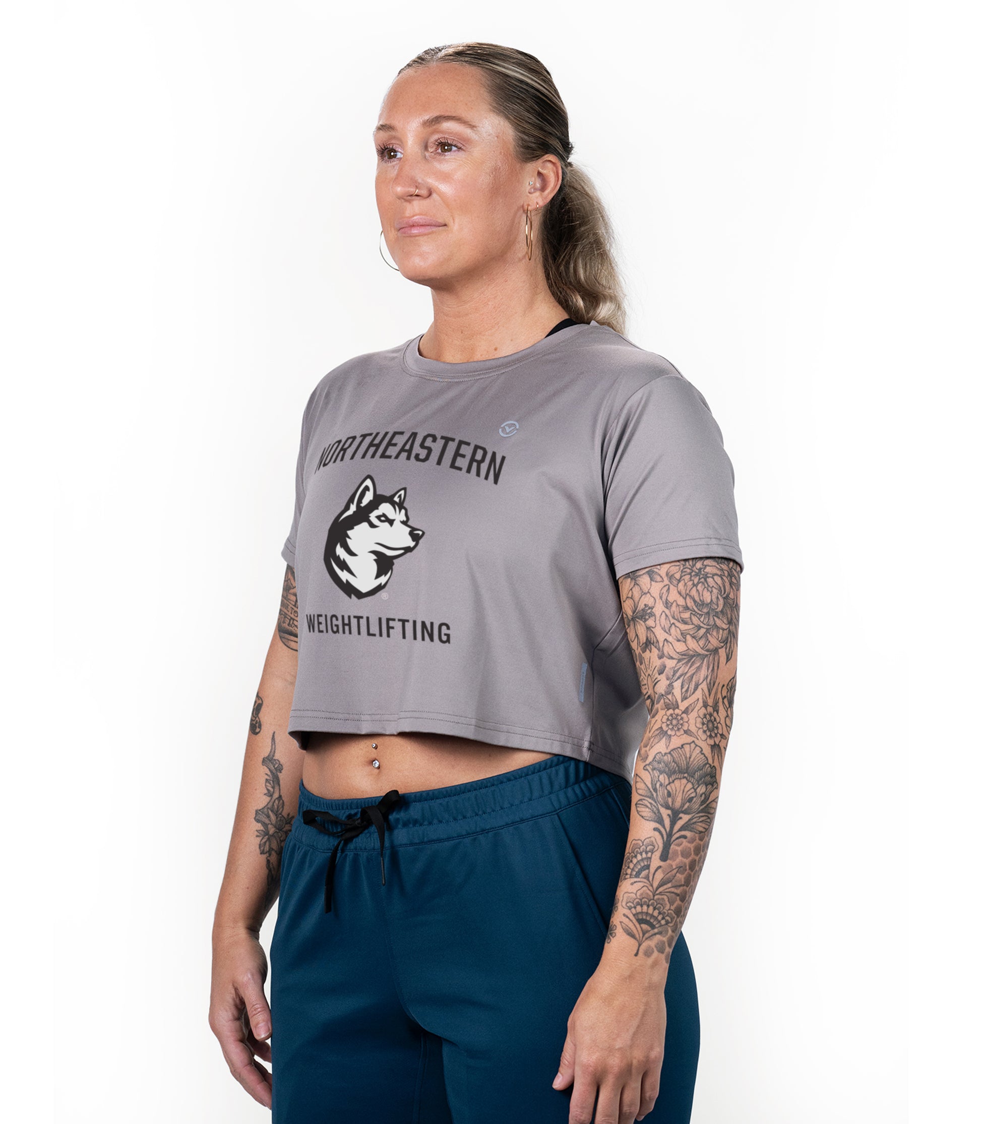 Northeastern University Mount Crop Tee