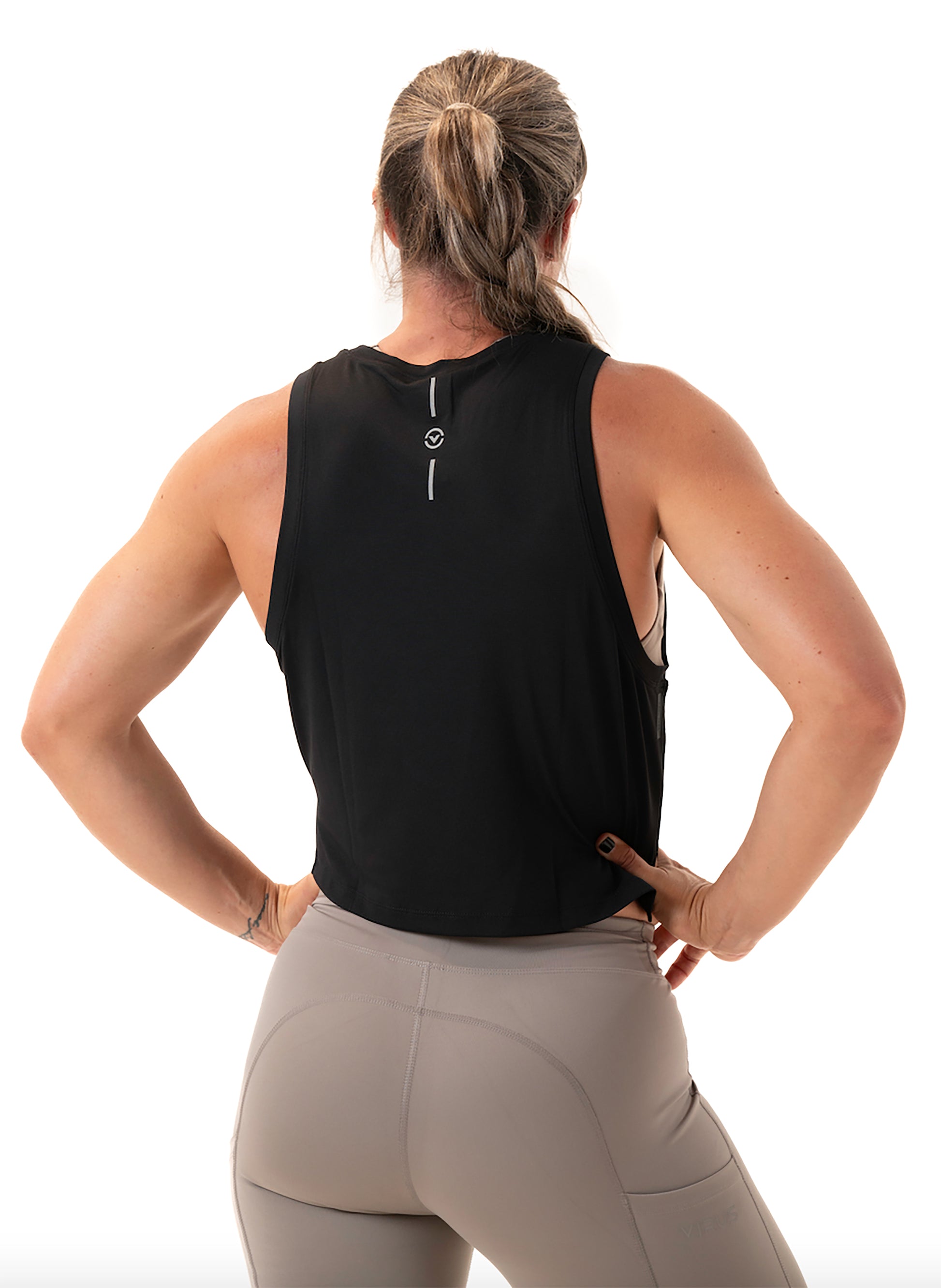 Northeastern University Pistol 2 Crop Tank