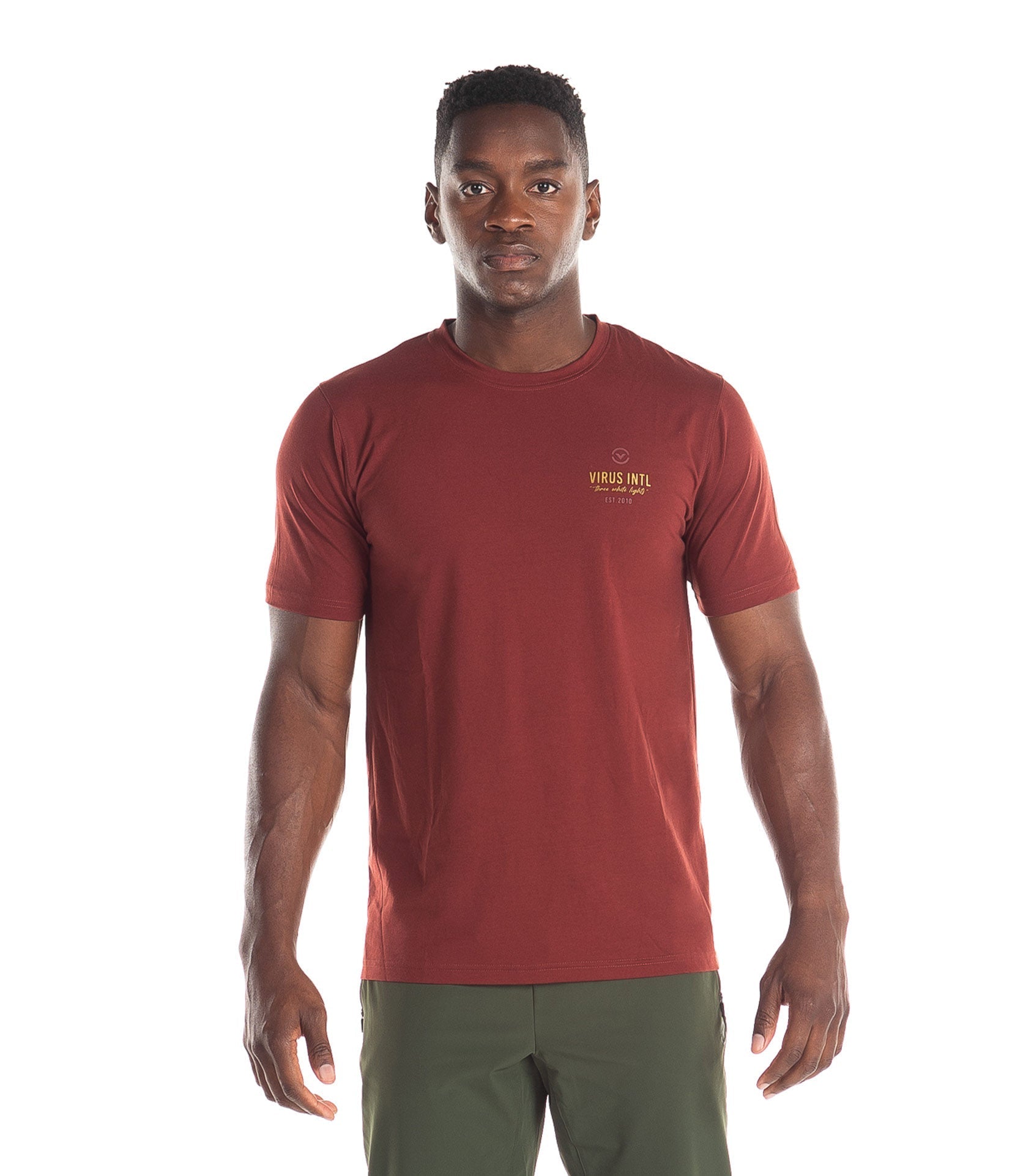 Barbell State of Mind Tee - 4-Way Stretch Training S | VIRUS 