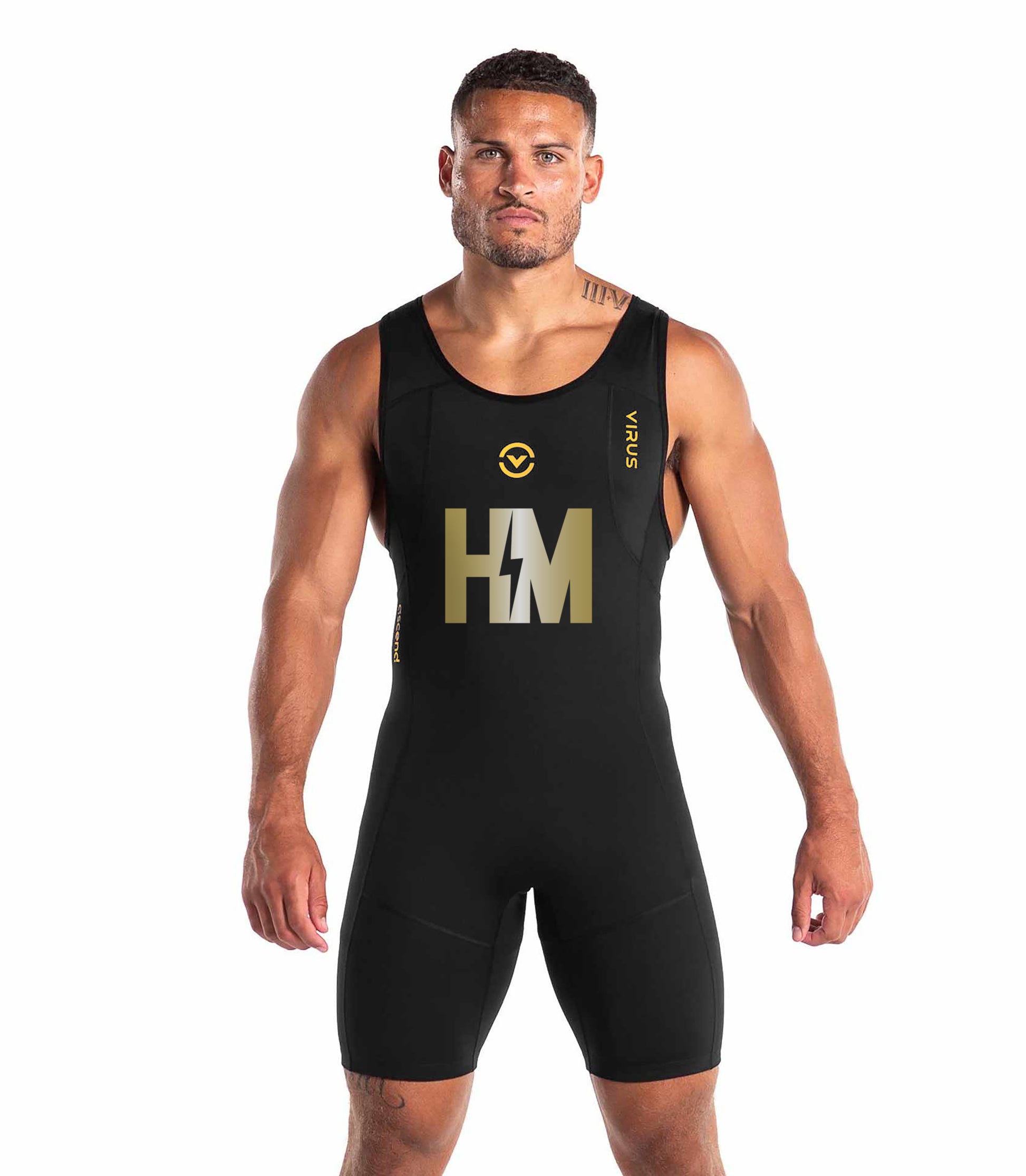 Heavy Metal Barbell - Men's Ascend Singlet