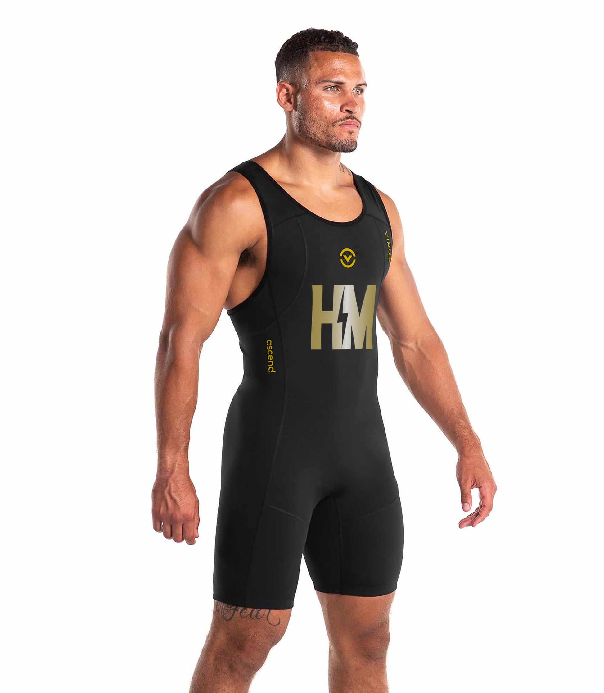 Heavy Metal Barbell - Men's Ascend Singlet