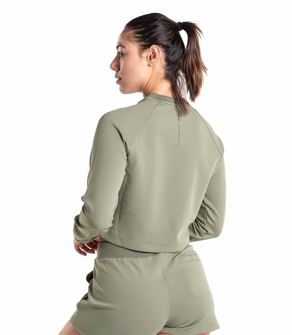 LVKC Unwind Crop Sweater