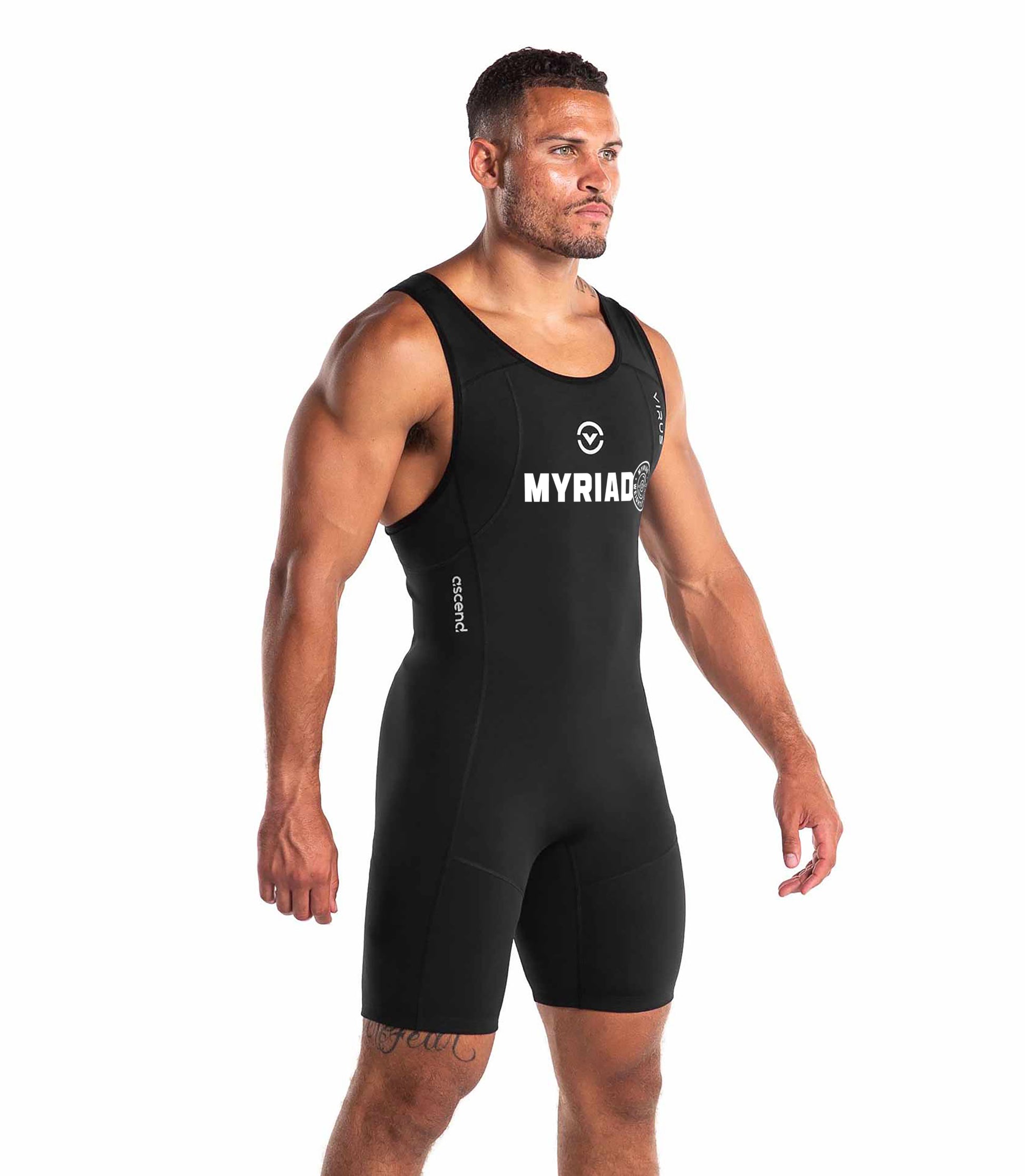 Myriad Weightlifting Ascend Singlet - BKSL