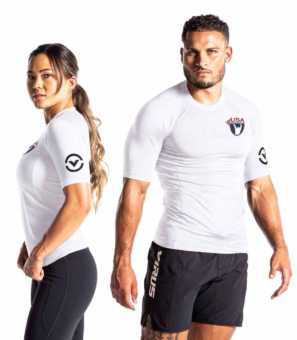 USAW CO32 S/S Rashguard