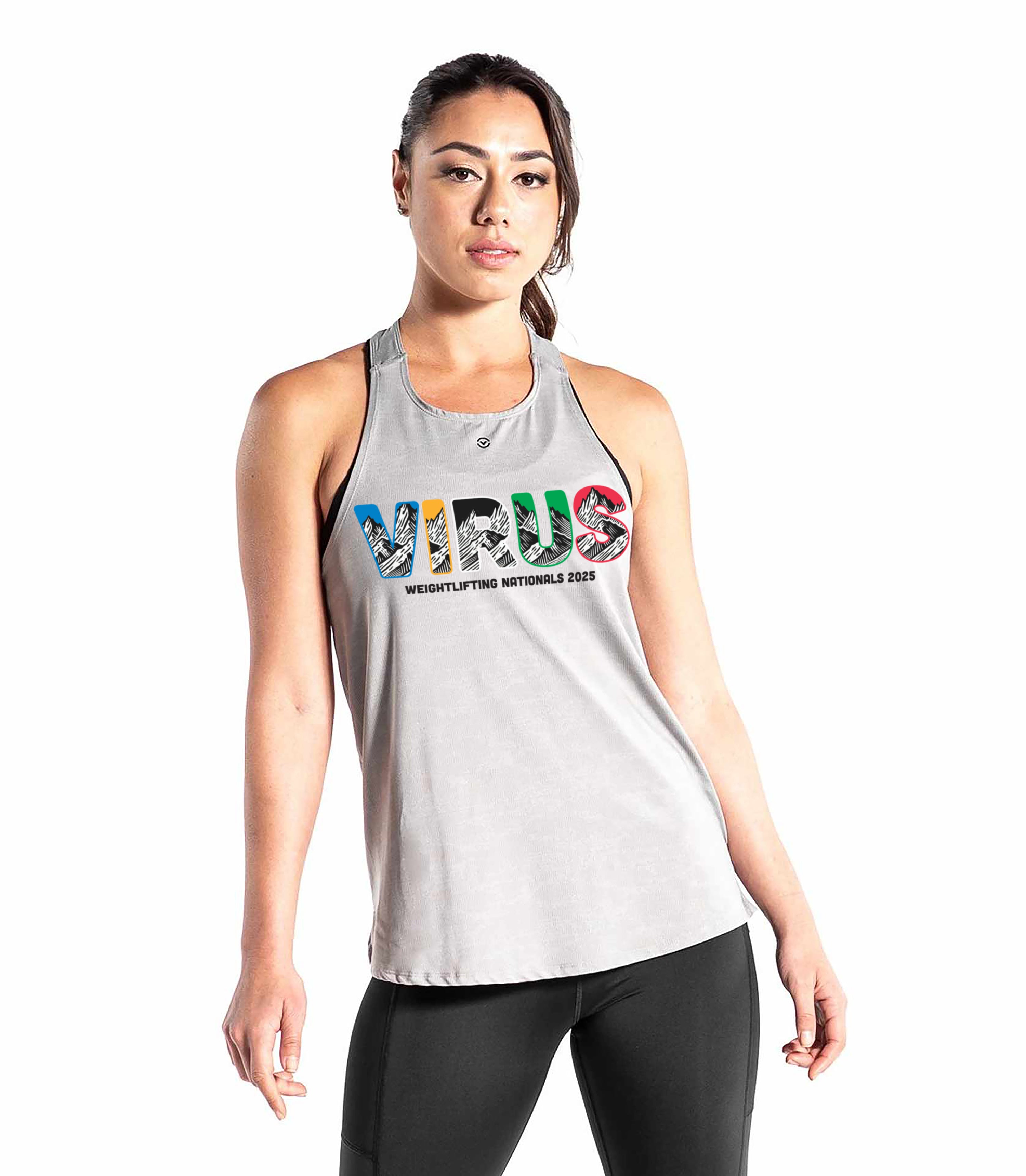 USAW Nationals 2025 Mountain T-Back Tank