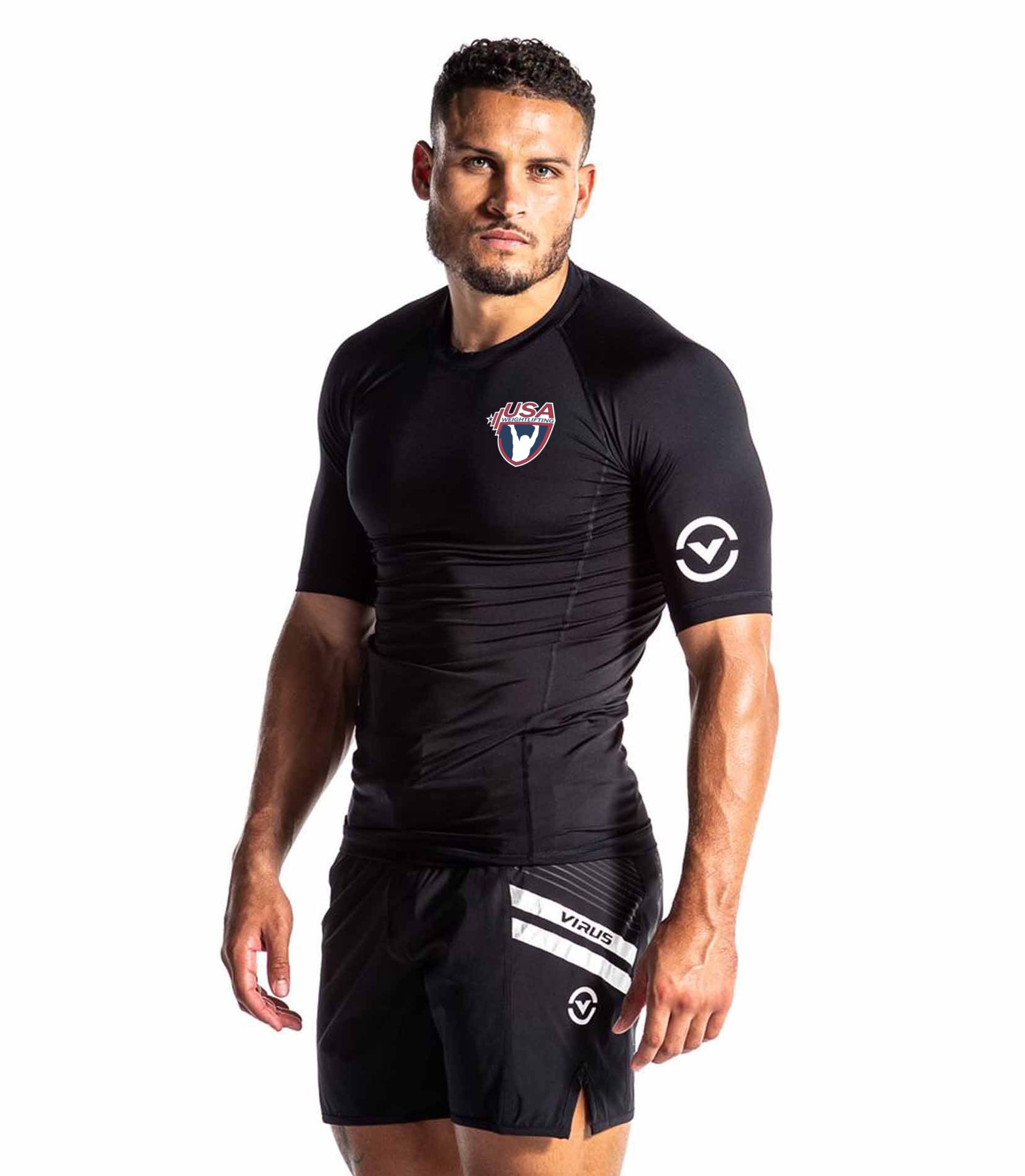 USAW CO32 S/S Rashguard