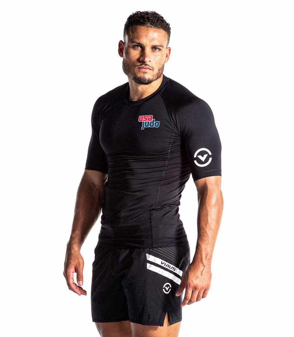 USA Judo CO32 S/S Rashguard