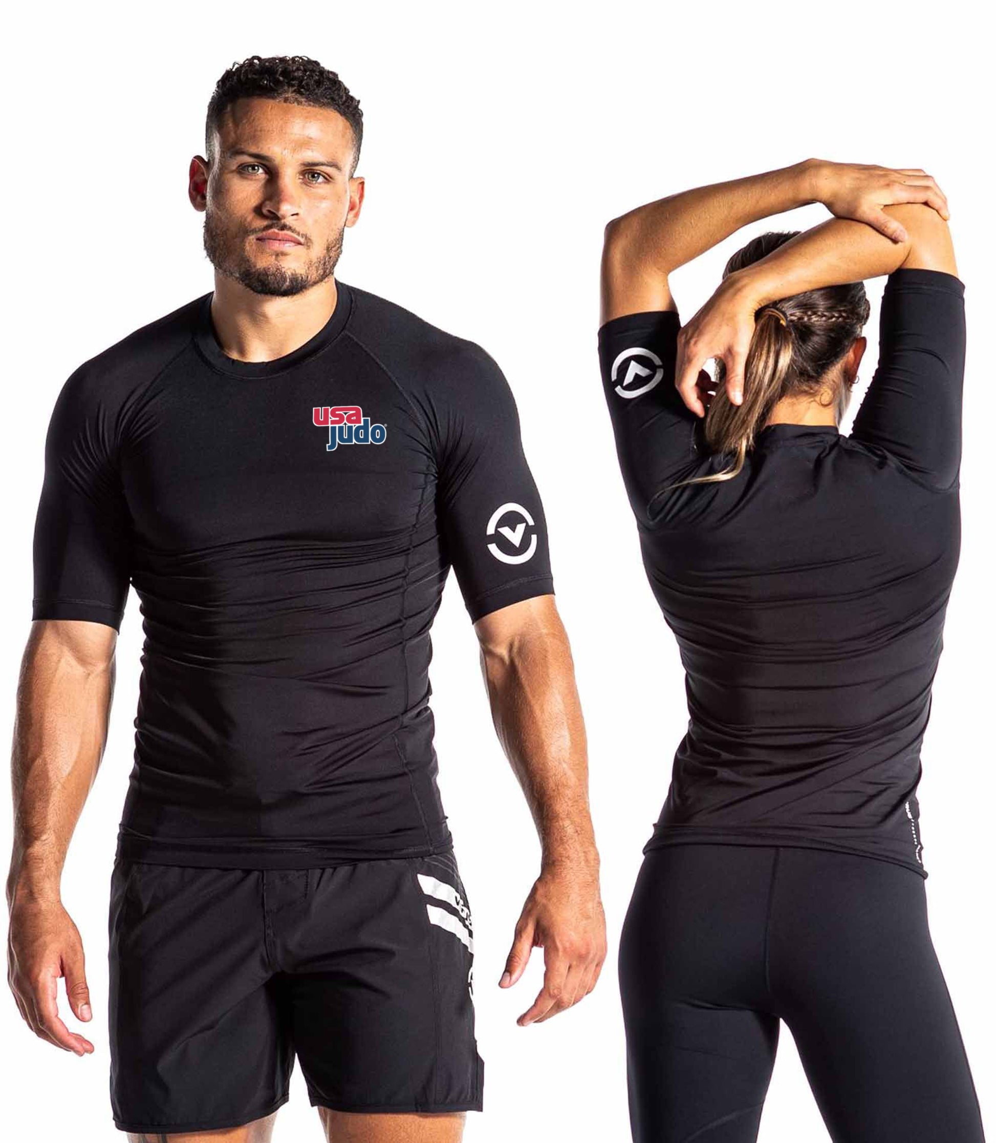 USA Judo CO32 S/S Rashguard