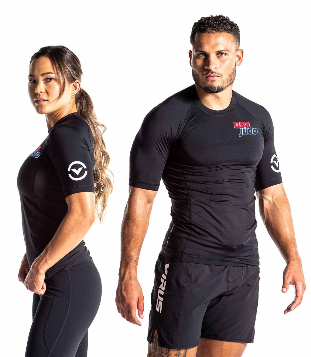 USA Judo CO32 S/S Rashguard