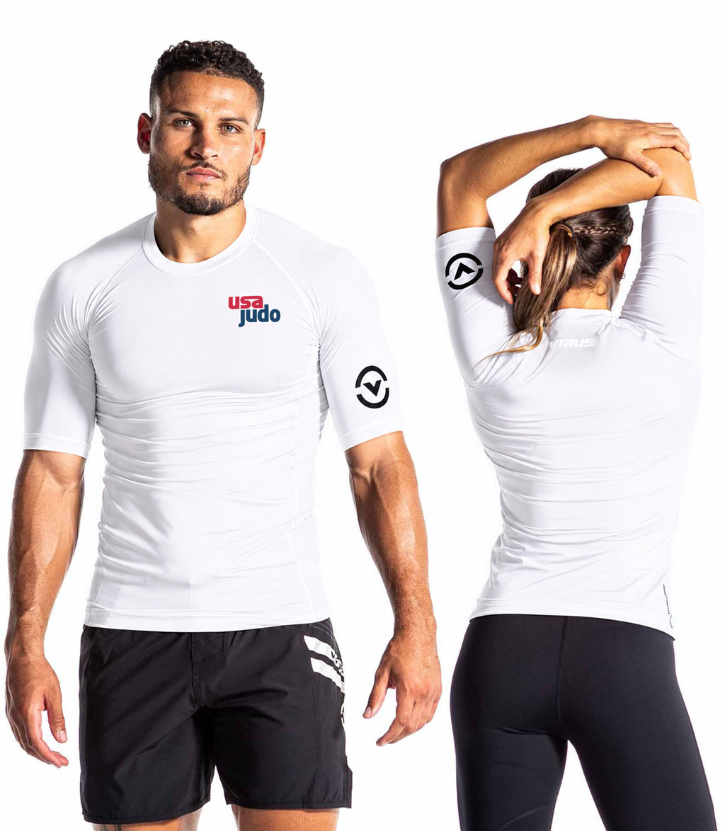 USA Judo CO32 S/S Rashguard
