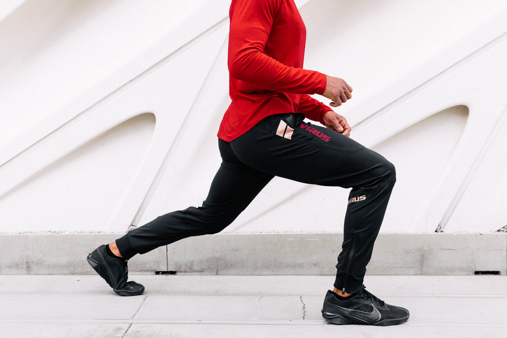1. You Shouldn't Have to Fight Your Pants Through a Workout