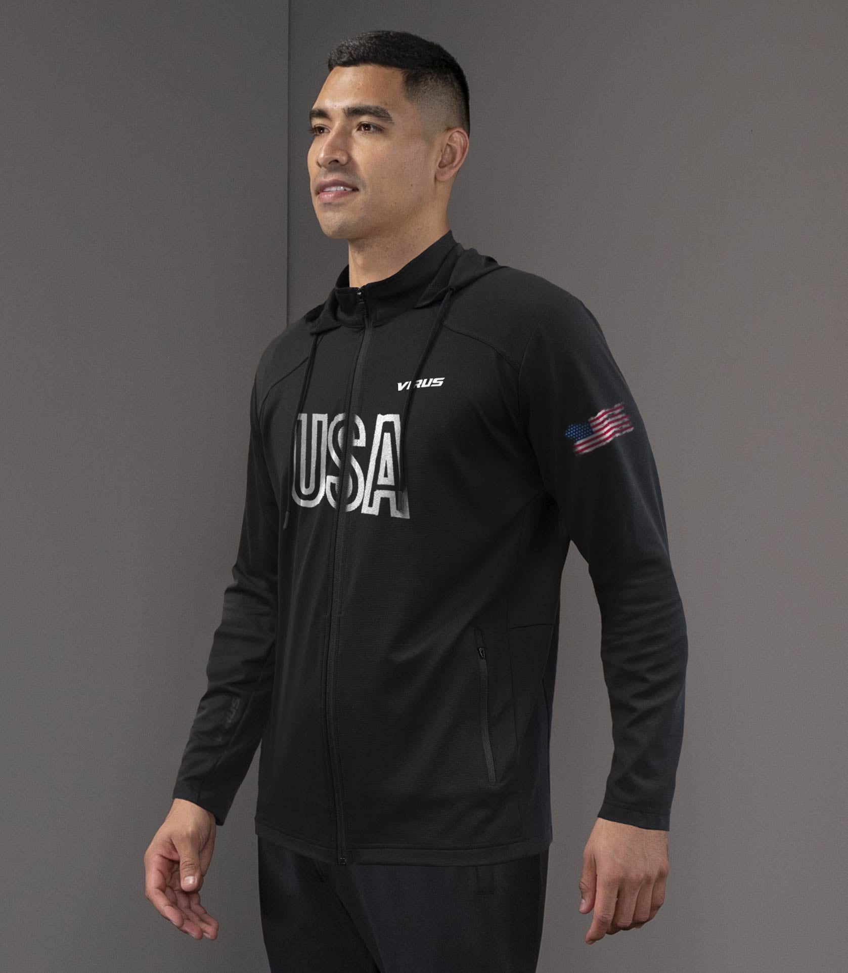 AKLU x VIRUS BioFleet Train Zip Jacket - VIRUS® Performance Apparel