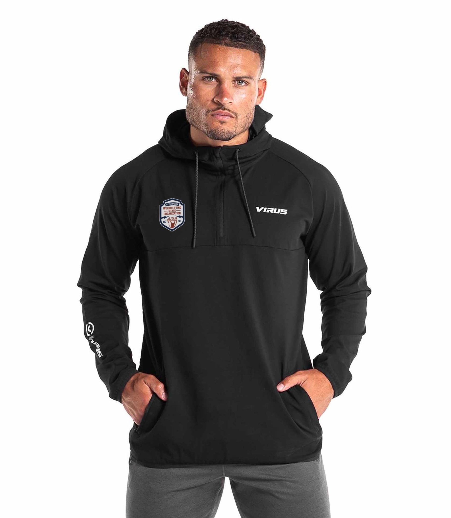 Carolina WSO Ample ½ Zip Hoodie - VIRUS® Performance Apparel