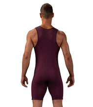Elevate V2 Singlet - VIRUS® Performance Apparel #maroon-black