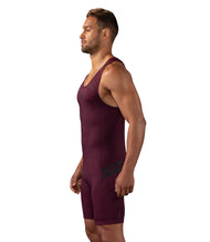Elevate V2 Singlet - VIRUS® Performance Apparel #maroon-black