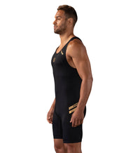 Elevate V2 Singlet - BKGD - VIRUS® Performance Apparel #black-gold