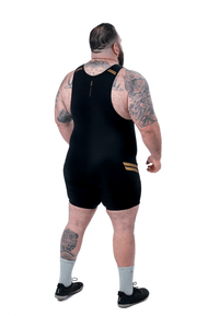 Elevate V2 Singlet - BKGD - VIRUS® Performance Apparel #black-gold