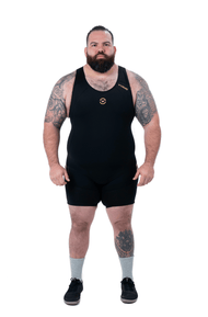 Elevate V2 Singlet - BKGD - VIRUS® Performance Apparel #black-gold