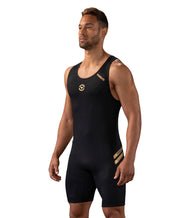Elevate V2 Singlet - VIRUS® Performance Apparel #black-gold