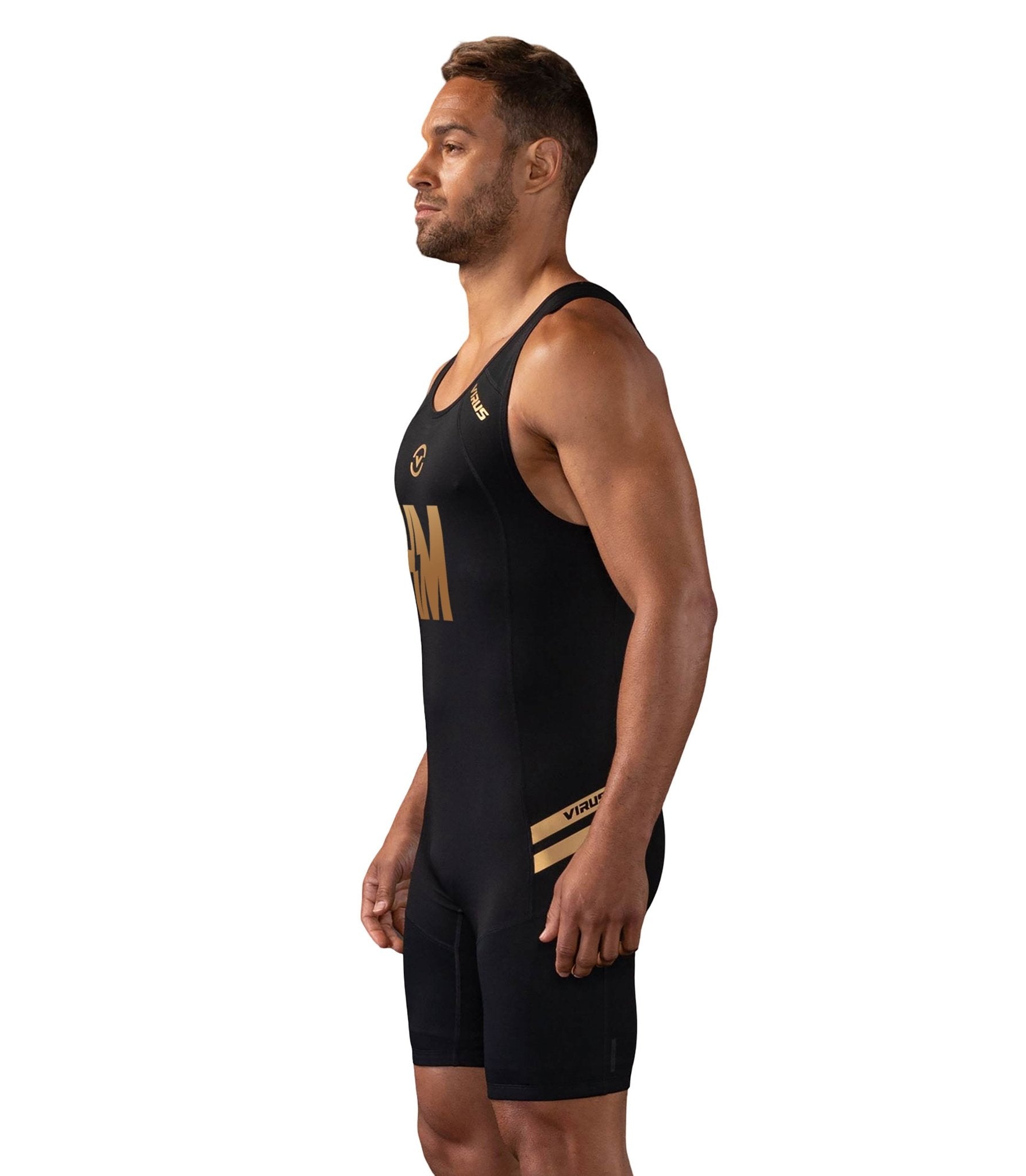 Heavy Metal Barbell - Men's Elevate V2 Singlet - VIRUS® Performance Apparel