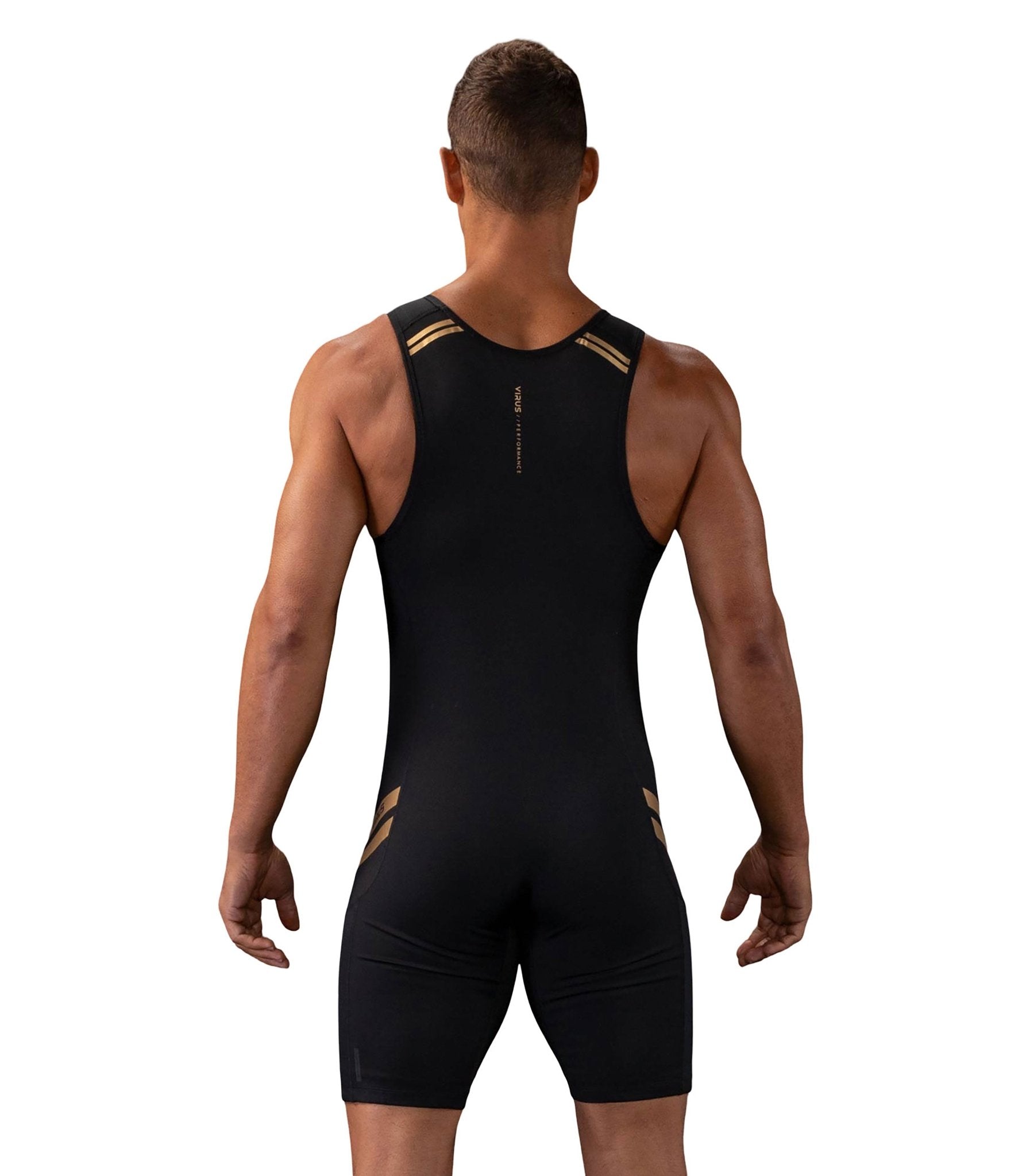 Heavy Metal Barbell - Men's Elevate V2 Singlet - VIRUS® Performance Apparel