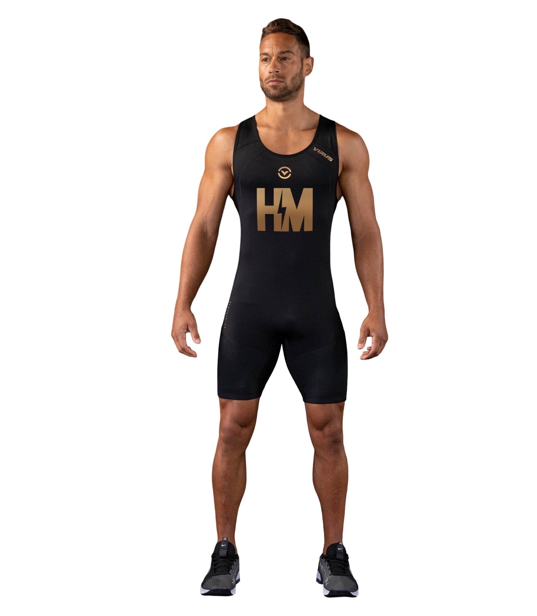 Heavy Metal Barbell - Men's Elevate V2 Singlet - VIRUS® Performance Apparel