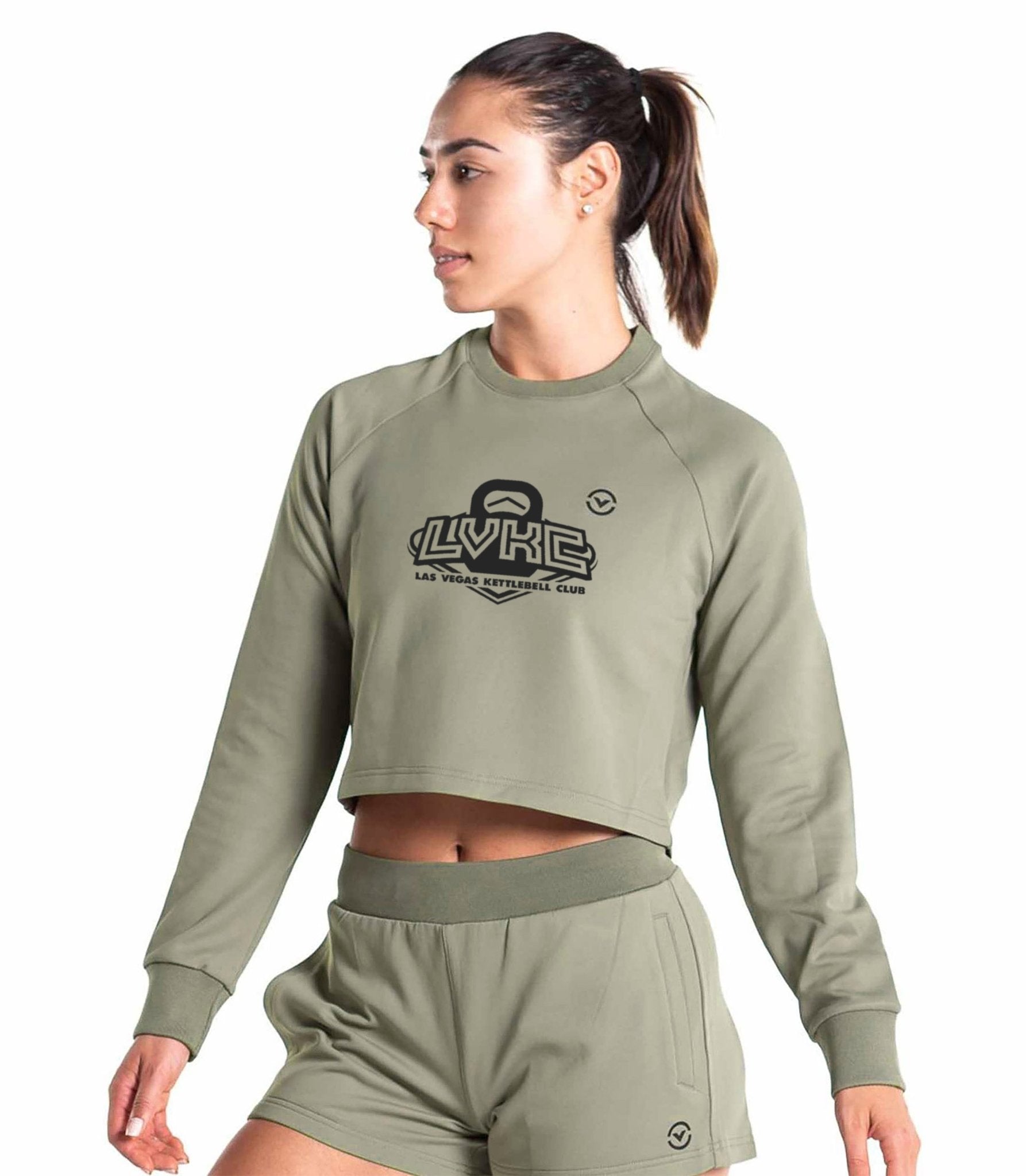 LVKC Unwind Crop Sweater - VIRUS® Performance Apparel