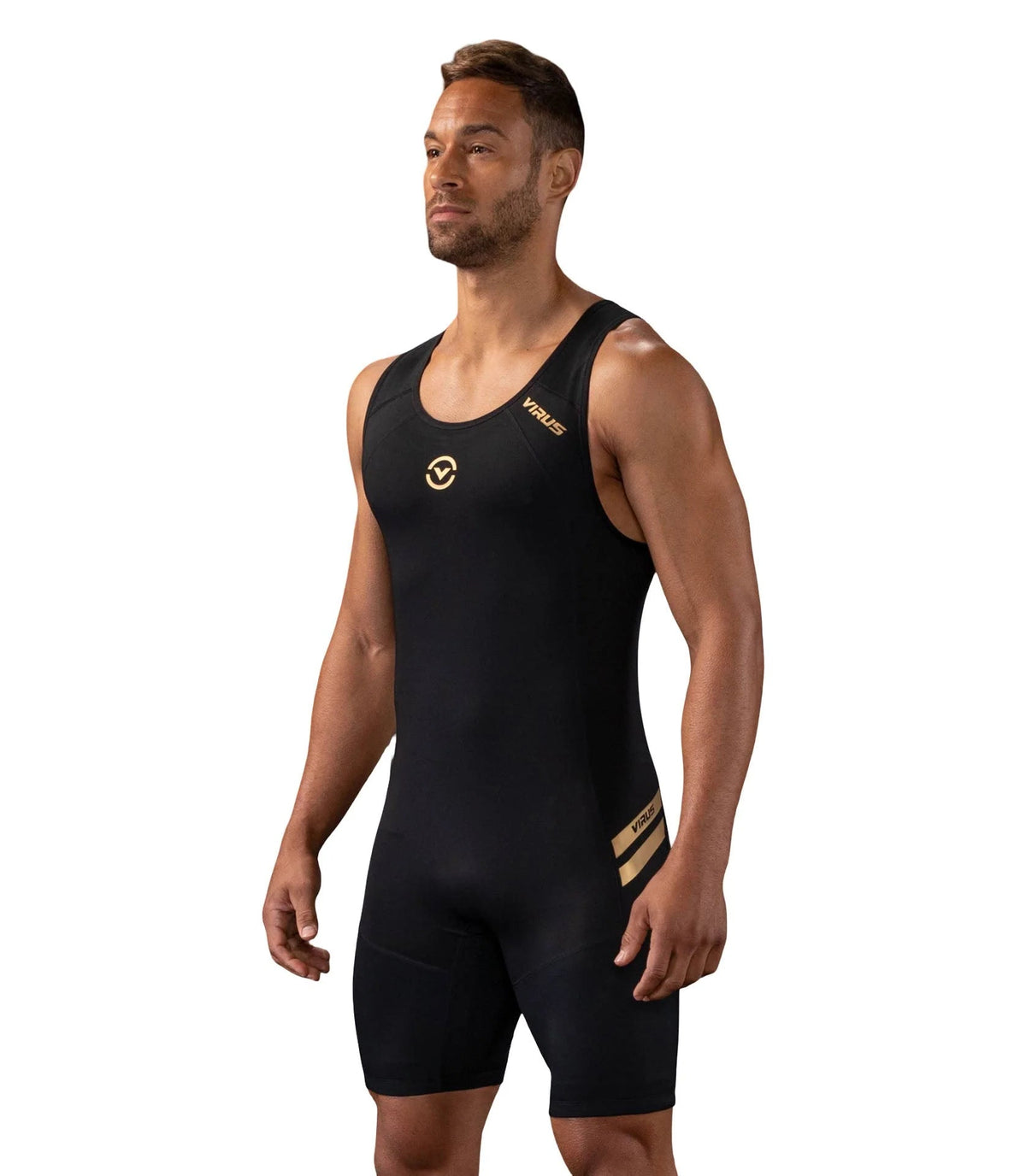 Men's Weightlifting Bundle | Bioceramic™ Compression and CoolJade™ Cooling From Warm - Up to PR - VIRUS® Performance Apparel. Slide 35 of 77
