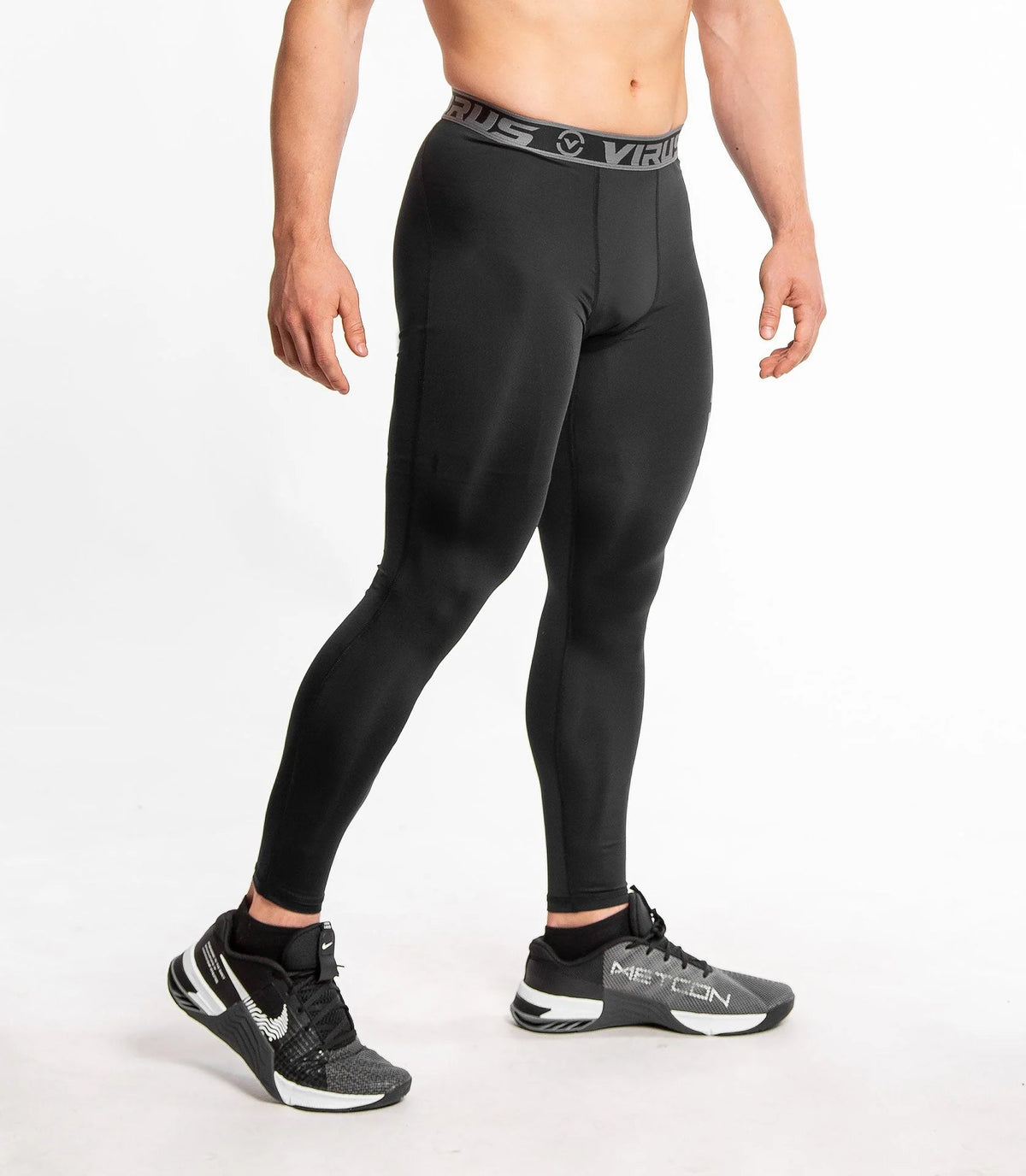 Men's Weightlifting Bundle | Bioceramic™ Compression and CoolJade™ Cooling From Warm - Up to PR - VIRUS® Performance Apparel. Slide 25 of 77
