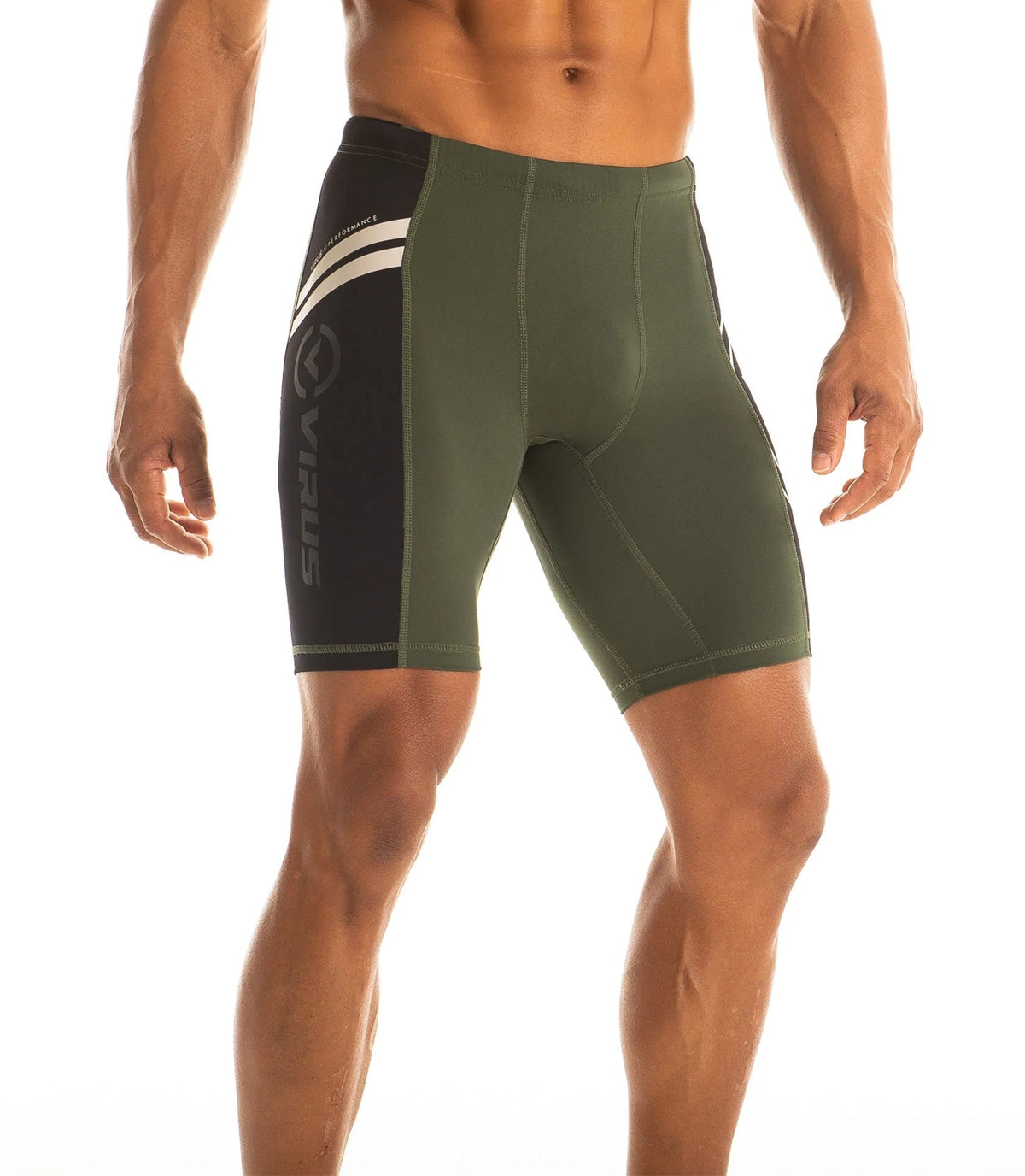 Men's Weightlifting Bundle | Bioceramic™ Compression and CoolJade™ Cooling From Warm - Up to PR - VIRUS® Performance Apparel. Slide 11 of 77
