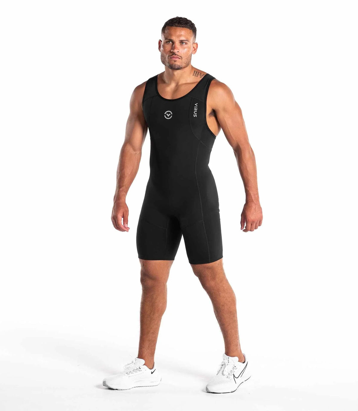 Men's Weightlifting Bundle | Bioceramic™ Compression and CoolJade™ Cooling From Warm - Up to PR - VIRUS® Performance Apparel. Slide 2 of 77
