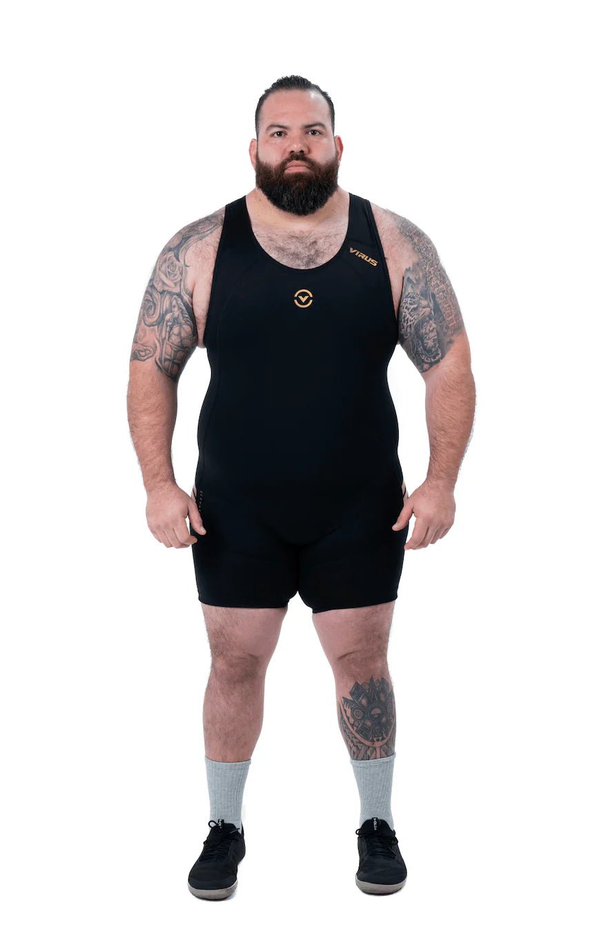 Men's Weightlifting Bundle | Bioceramic™ Compression and CoolJade™ Cooling From Warm - Up to PR - VIRUS® Performance Apparel. Slide 74 of 77
