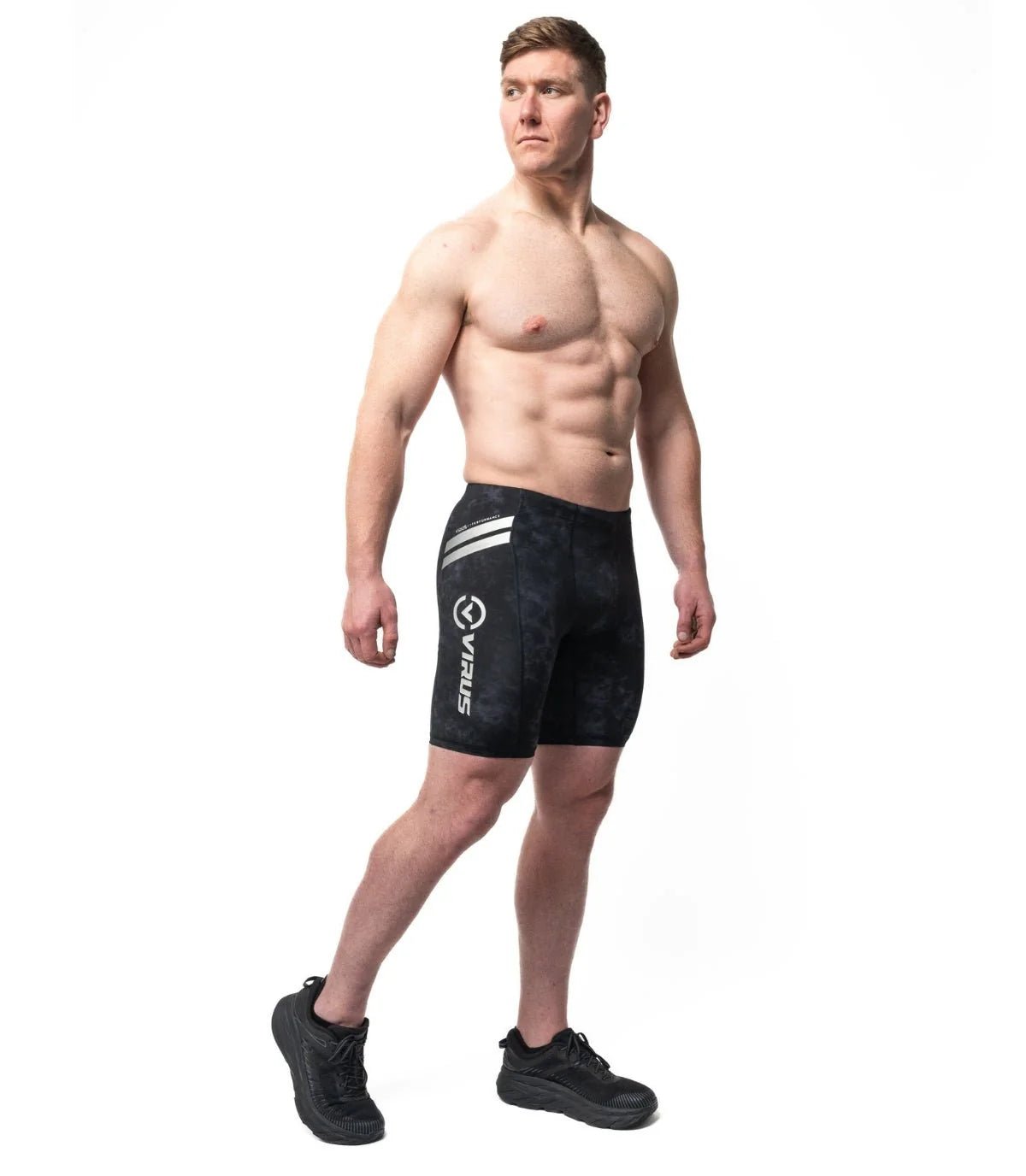 Men's Weightlifting Bundle | Bioceramic™ Compression and CoolJade™ Cooling From Warm - Up to PR - VIRUS® Performance Apparel. Slide 8 of 77
