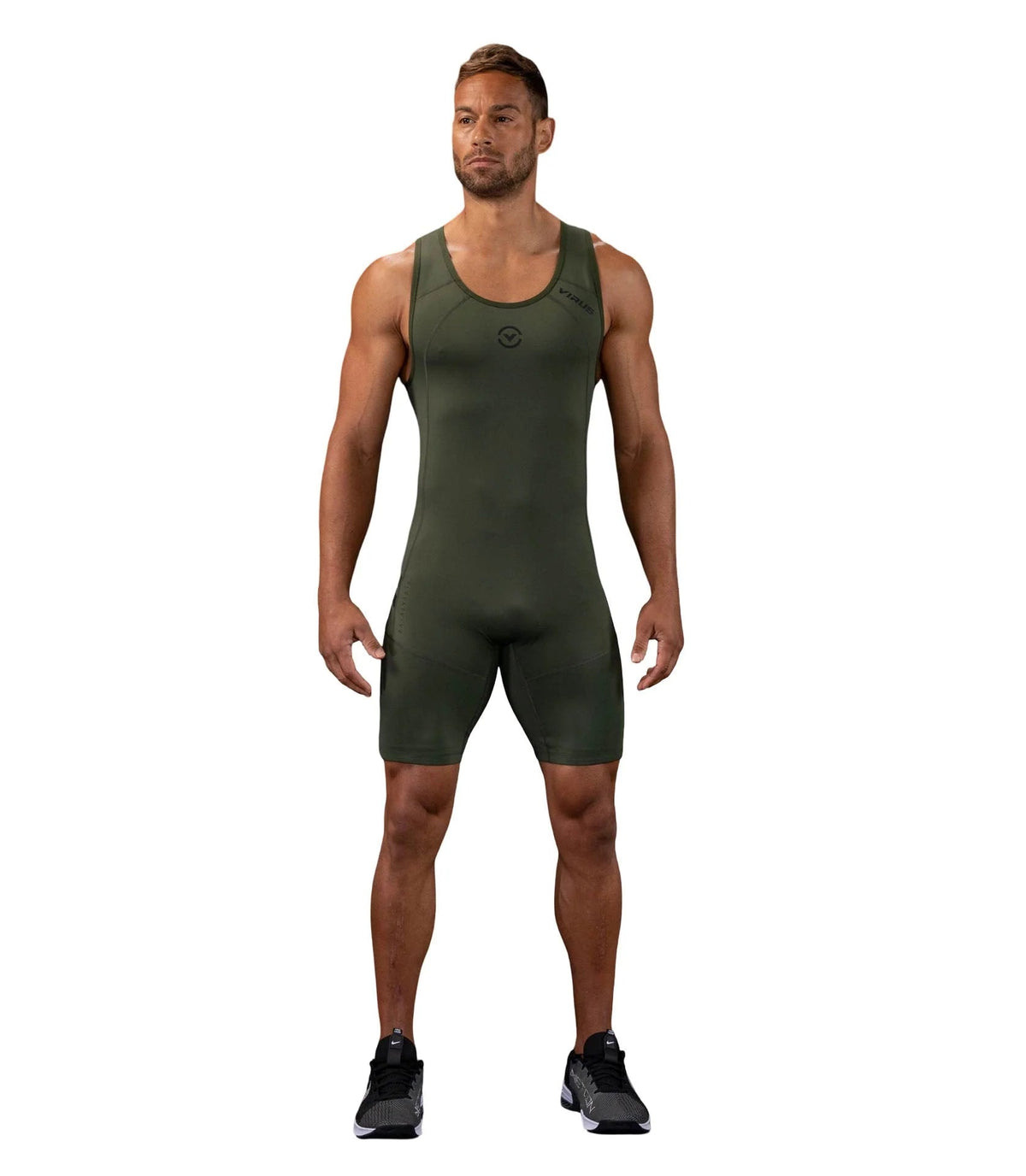 Men's Weightlifting Bundle | Bioceramic™ Compression and CoolJade™ Cooling From Warm - Up to PR - VIRUS® Performance Apparel. Slide 53 of 77
