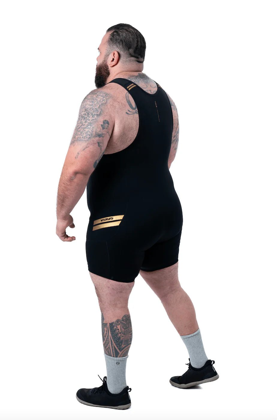 Men's Weightlifting Bundle | Bioceramic™ Compression and CoolJade™ Cooling From Warm - Up to PR - VIRUS® Performance Apparel. Slide 38 of 77

