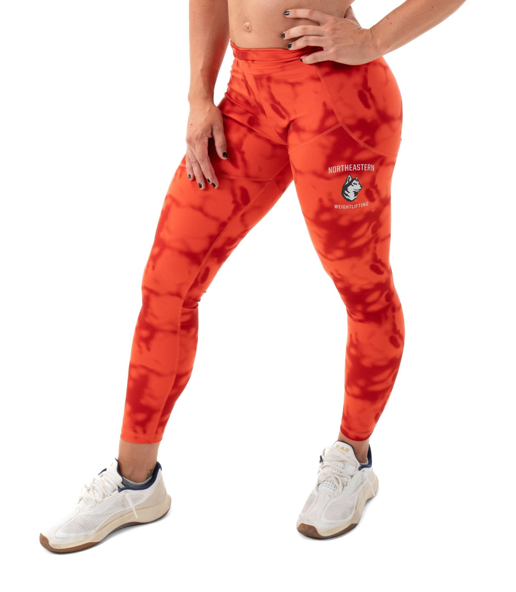 Northeastern University Asymmetric V2 Tech Pants - VIRUS® Performance Apparel