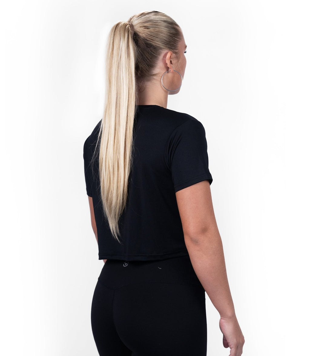 Northeastern University Mount Crop Tee - VIRUS® Performance Apparel