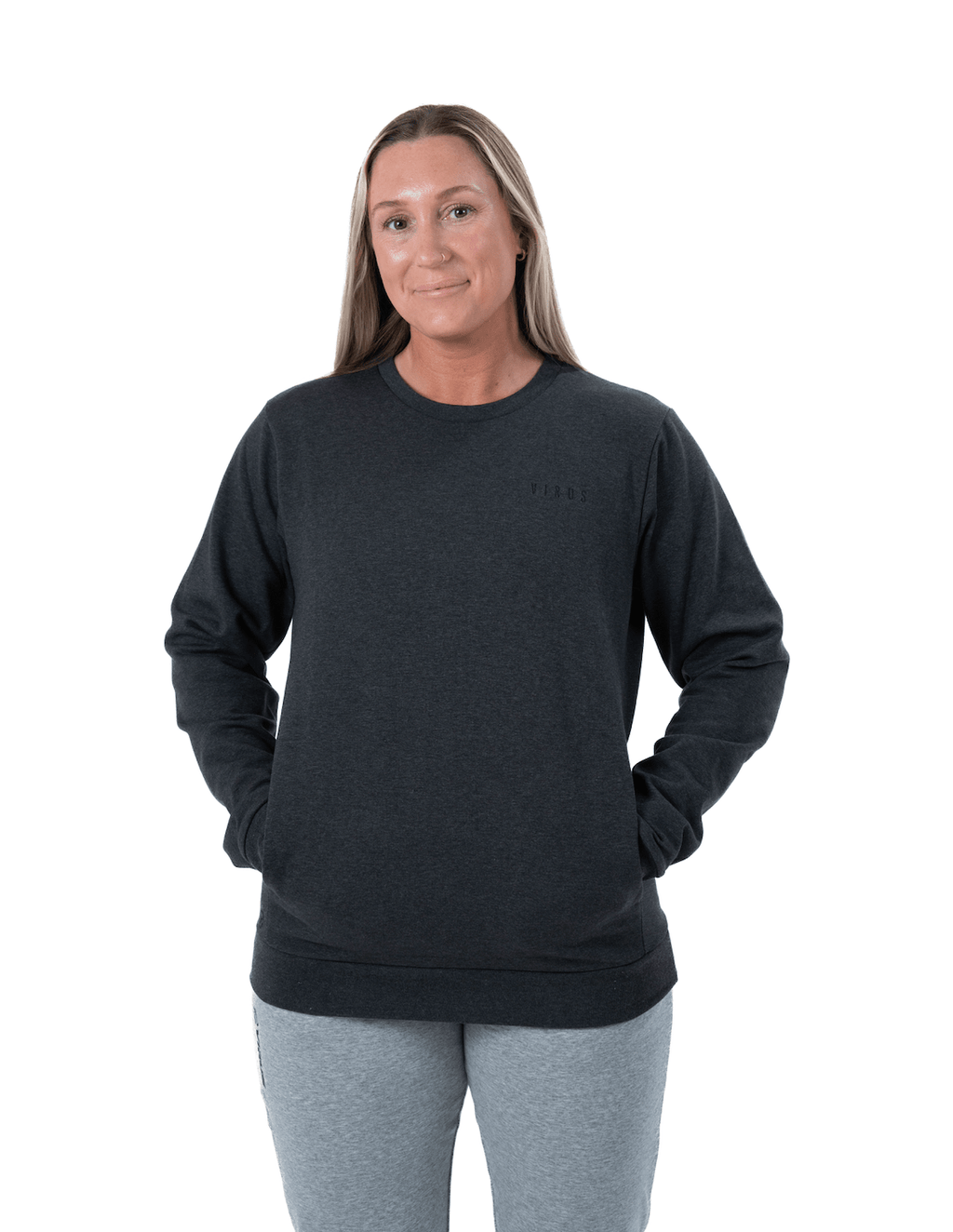 Rebel Crew Sweater - VIRUS® Performance Apparel