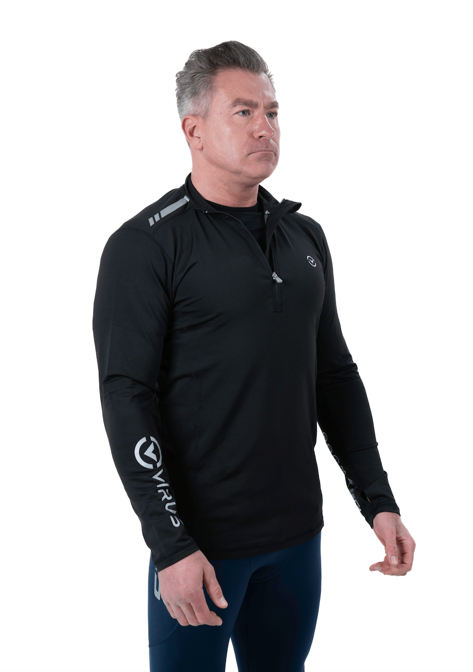 Sio4 Long Sleeve Half Zip - VIRUS® Performance Apparel