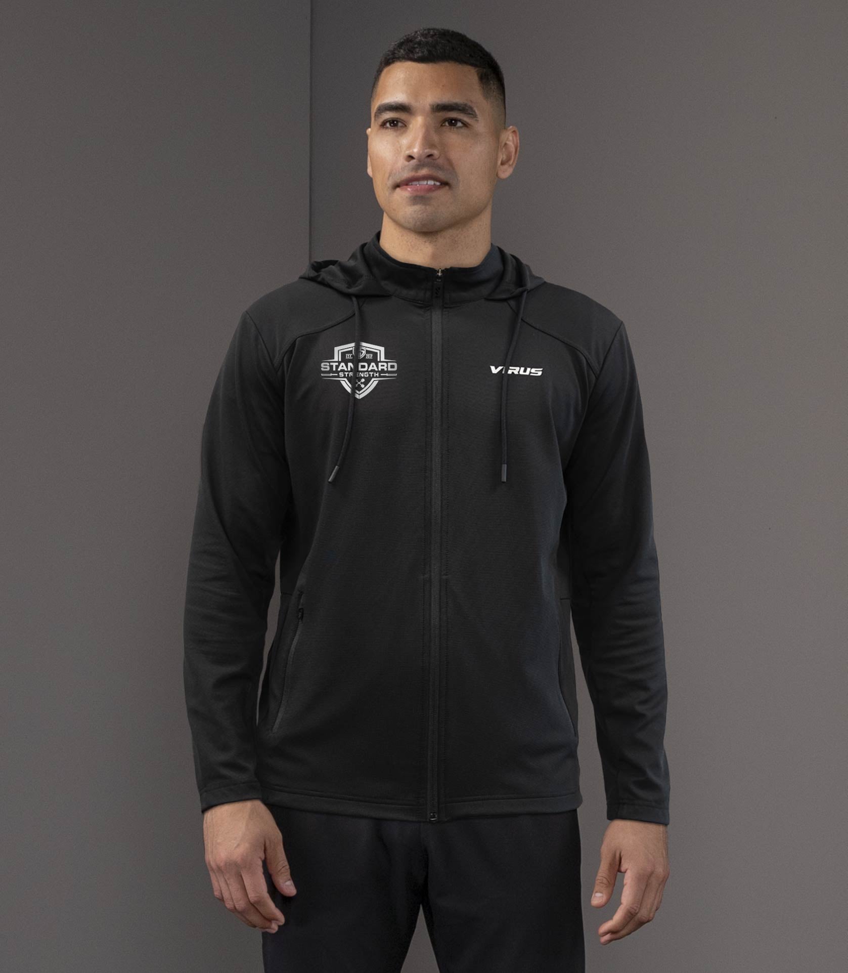 Standard Strength x VIRUS BioFleet Train Zip Jacket - VIRUS® Performance Apparel