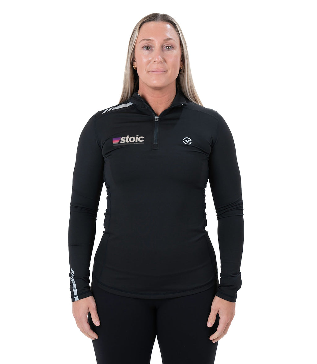 Stoic Strength Systems Sio4 Long Sleeve Half Zip - VIRUS® Performance Apparel