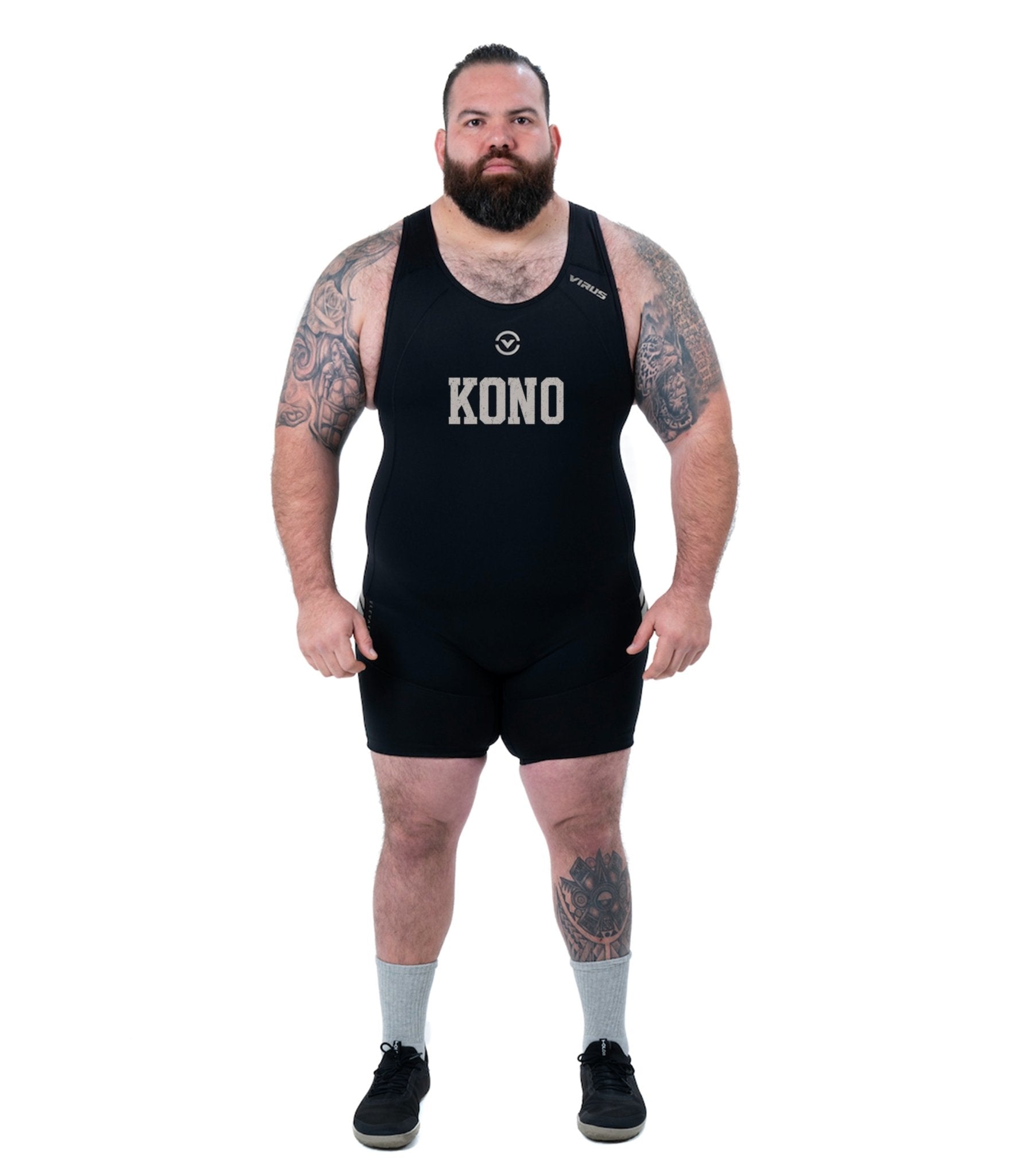 Tommy Kono Mens Elevate V2 Singlet - BKSL - VIRUS® Performance Apparel