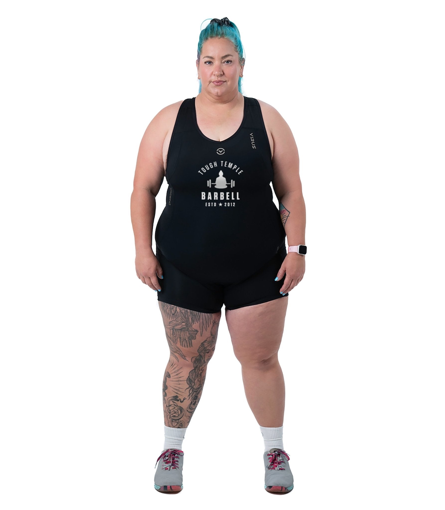 Tough Temple Ascend Singlet - BKSL - VIRUS® Performance Apparel