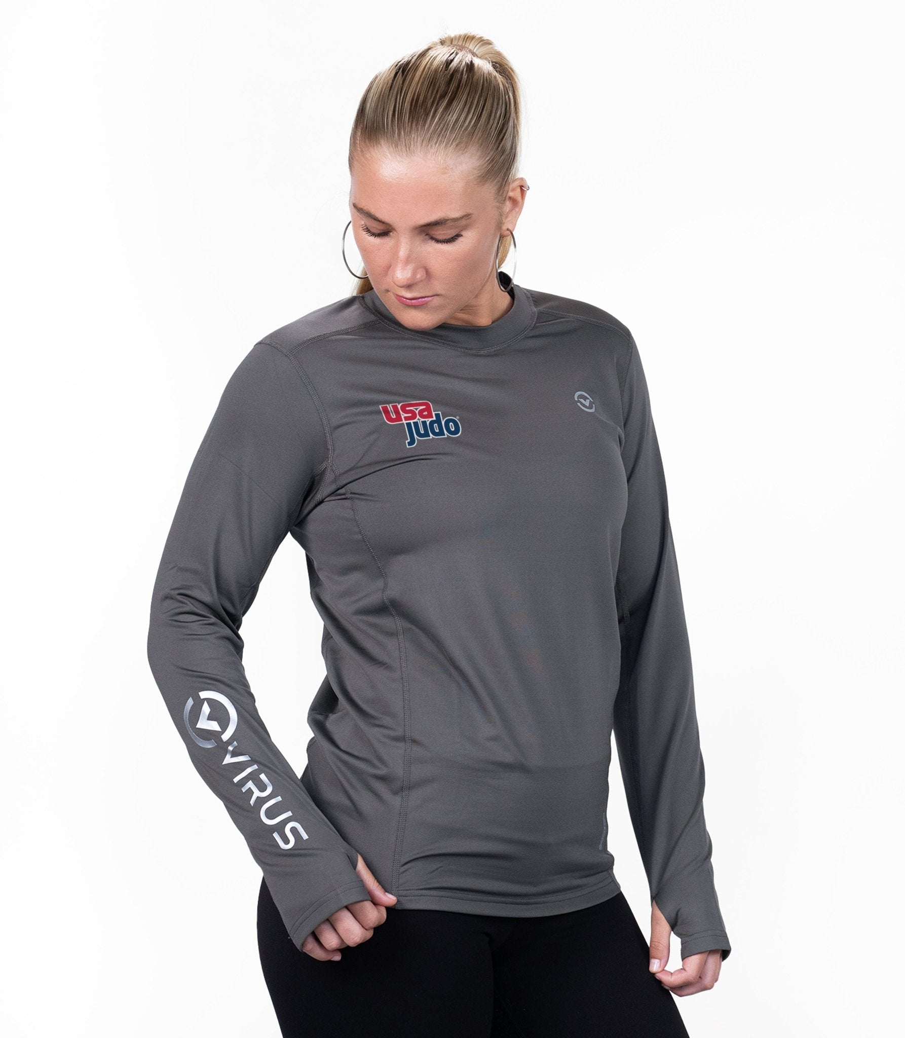 USA Judo Magmatic Thermal L/S Crew - VIRUS® Performance Apparel