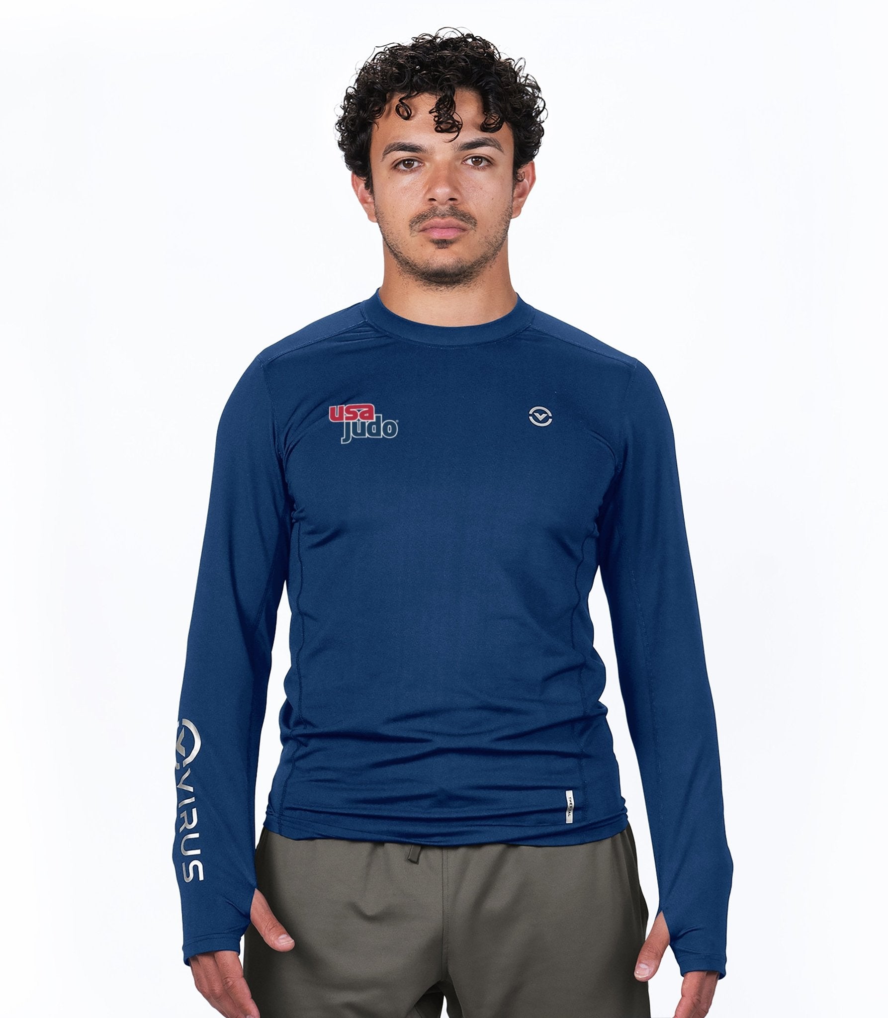 USA Judo Magmatic Thermal L/S Crew - VIRUS® Performance Apparel