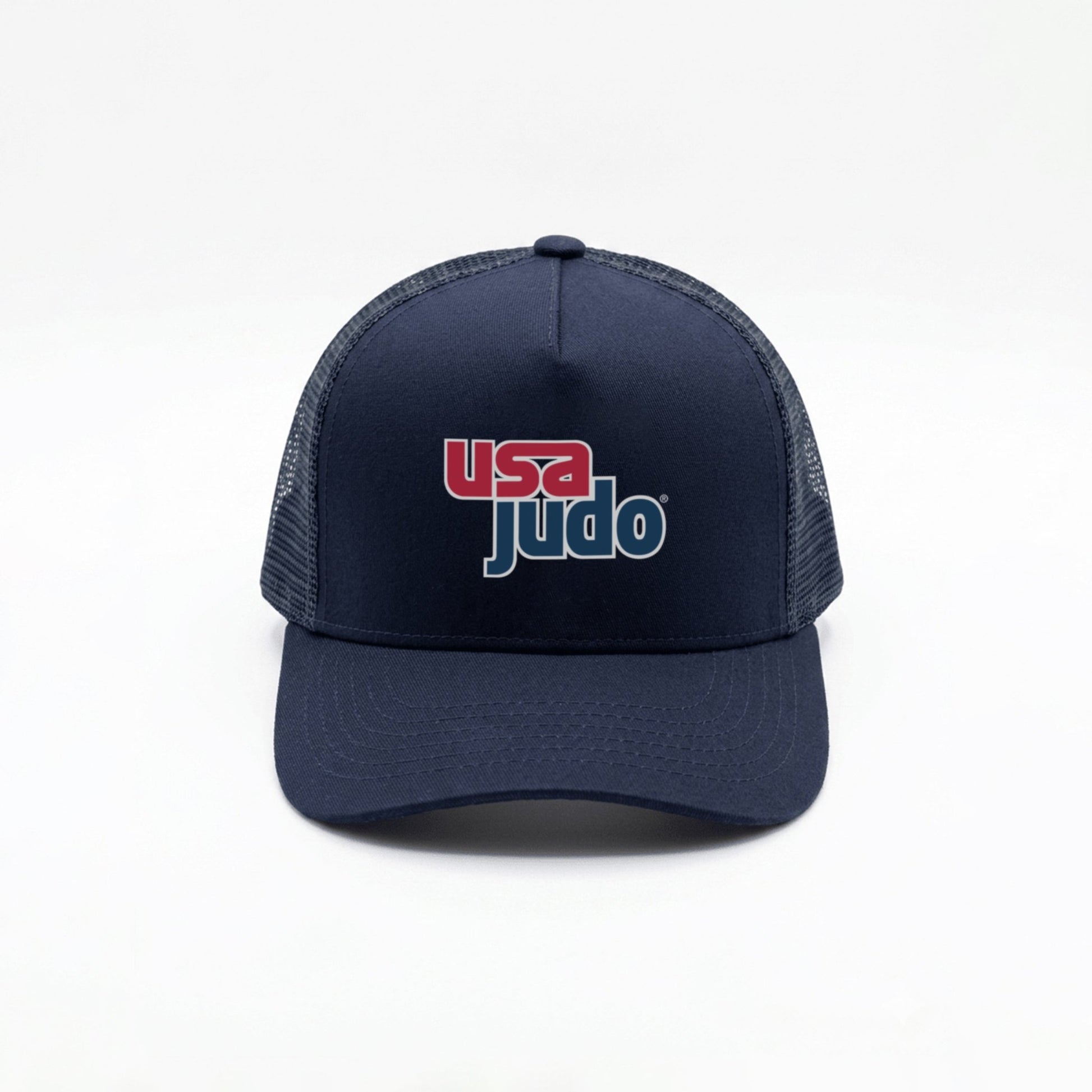USA Judo Navy Trucker Hat - VIRUS® Performance Apparel