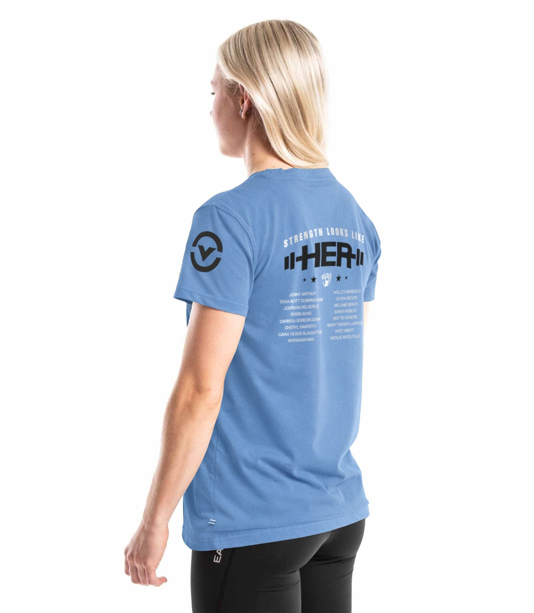 USAW Her Strength Tee - VIRUS® Performance Apparel
