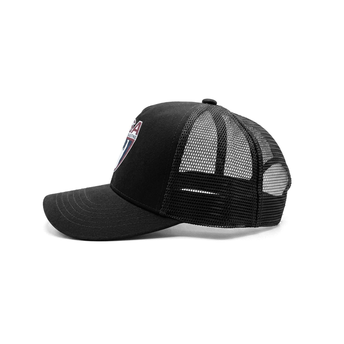 USAW Navy Trucker Hat - VIRUS® Performance Apparel. Slide 5 of 5
